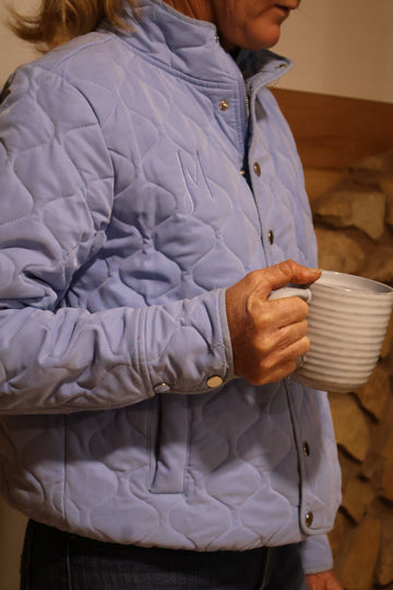 Quilted Bomber Jacket